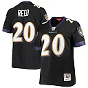 Zennovawear Ed Reed Baltimore Ravens Women's Legacy Replica Team Jersey - Black