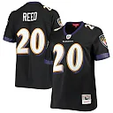 Zennovawear Ed Reed Baltimore Ravens Women's Legacy Replica Team Jersey - Black