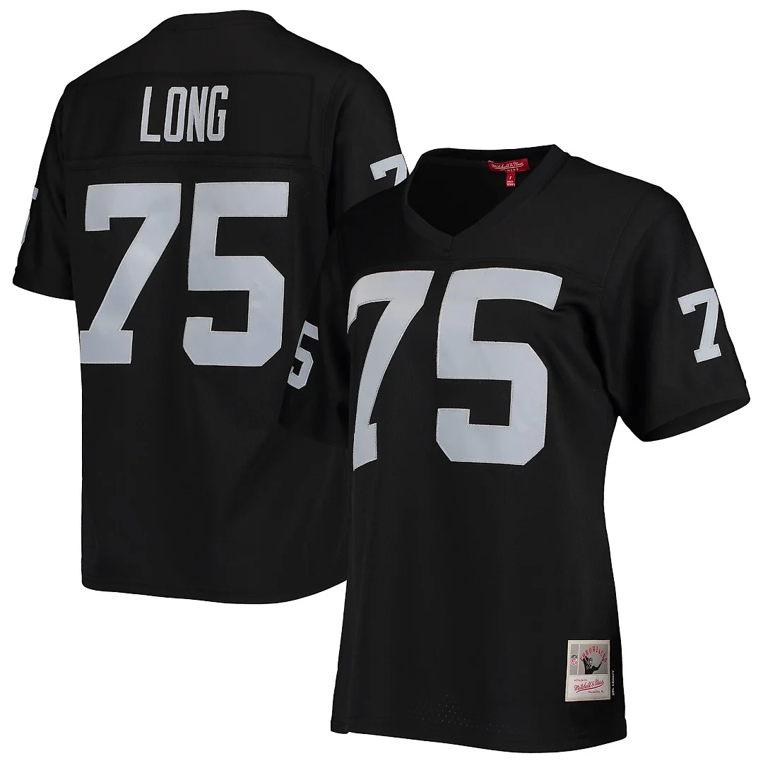 Zennovawear Howie Long Las Vegas Raiders Women's Legacy Replica Player Jersey - Black