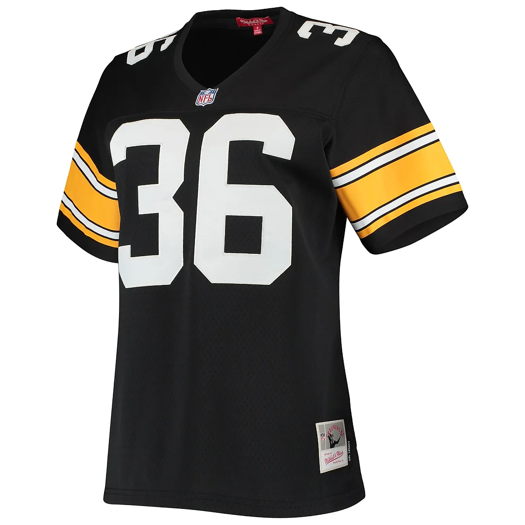 Zennovawear Jerome Bettis Pittsburgh Steelers Women's 1996 Legacy Replica Jersey - Black
