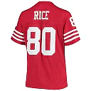 Zennovawear Jerry Rice San Francisco 49ers Women's 1990 Legacy Replica Jersey - Scarlet
