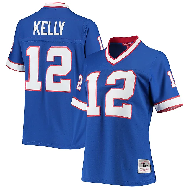 Zennovawear Jim Kelly Buffalo Bills Women's 1990 Legacy Replica Jersey - Royal