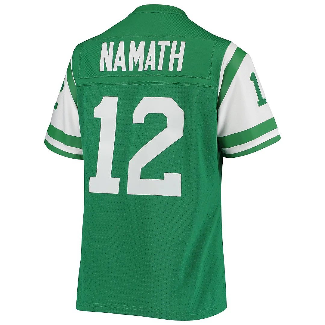 Zennovawear Joe Namath New York Jets Women's 1969 Legacy Replica Jersey - Green