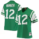 Zennovawear Joe Namath New York Jets Women's 1969 Legacy Replica Jersey - Green