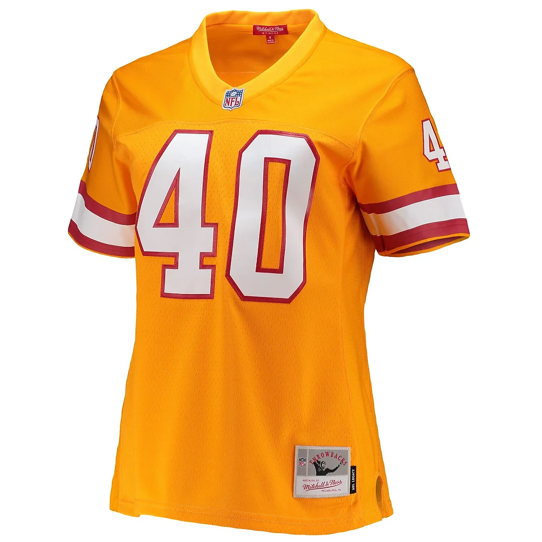 Zennovawear Mike Alstott Tampa Bay Buccaneers Women's Legacy Replica Player Jersey - Orange