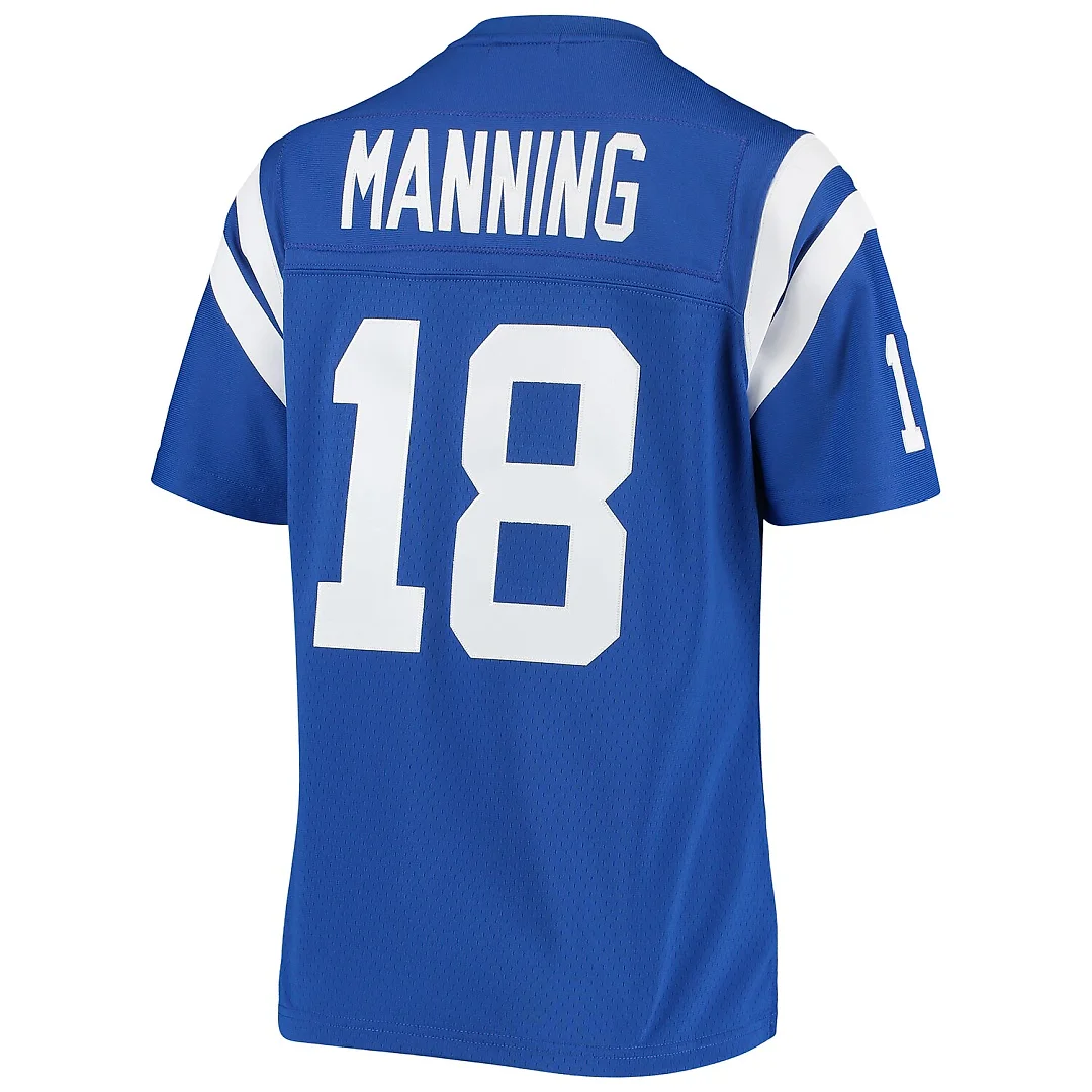 Zennovawear Peyton Manning Indianapolis Colts Women's 1998 Legacy Replica Jersey - Royal
