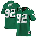 Zennovawear Reggie White Philadelphia Eagles Women's 1990 Legacy Replica Jersey - Kelly Green