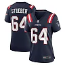 Zennovawear Women's New England Patriots Andrew Stueber Navy Game Player Jersey