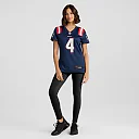 Zennovawear Women's New England Patriots Antonio Gibson Navy Game Jersey
