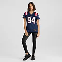Zennovawear Women's New England Patriots Armon Watts Navy Game Jersey