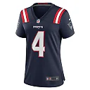 Zennovawear Women's New England Patriots Bailey Zappe Navy Game Player Jersey