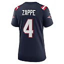 Zennovawear Women's New England Patriots Bailey Zappe Navy Game Player Jersey