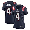 Zennovawear Women's New England Patriots Bailey Zappe Navy Game Player Jersey
