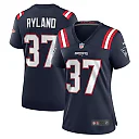 Zennovawear Women's New England Patriots Chad Ryland Navy Team Game Jersey