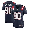 Zennovawear Women's New England Patriots Christian Barmore Navy Player Game Jersey