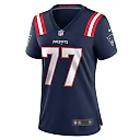 Zennovawear Women's New England Patriots Chukwuma Okorafor Navy Game Jersey
