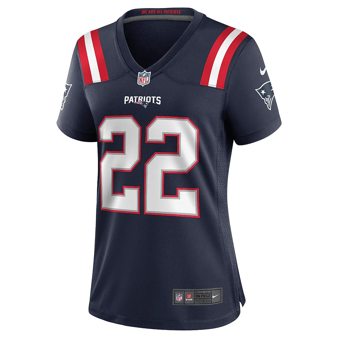 Zennovawear Women's New England Patriots Cody Davis Navy Game Jersey