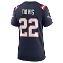 Zennovawear Women's New England Patriots Cody Davis Navy Game Jersey