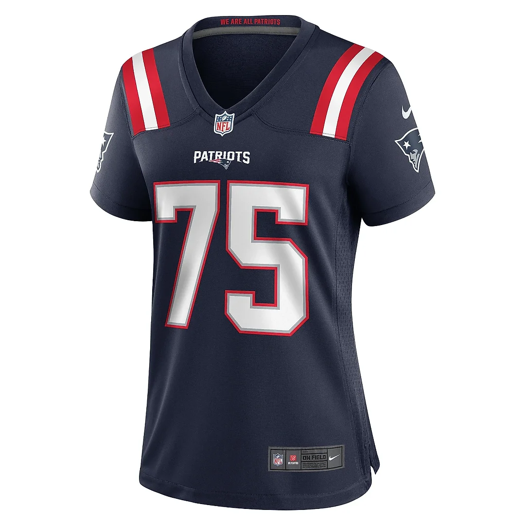 Zennovawear Women's New England Patriots Conor McDermott Navy Home Game Player Jersey