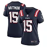 Zennovawear Women's New England Patriots Corliss Waitman Navy Game Jersey