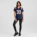 Zennovawear Women's New England Patriots Corliss Waitman Navy Team Game Jersey