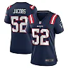 Zennovawear Women's New England Patriots Curtis Jacobs Navy Game Jersey