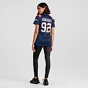 Zennovawear Women's New England Patriots Davon Godchaux Navy Game Jersey