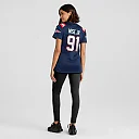 Zennovawear Women's New England Patriots Deatrich Wise Jr. Navy Game Jersey