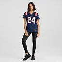 Zennovawear Women's New England Patriots Dell Pettus Navy Game Jersey