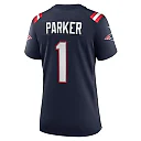 Zennovawear Women's New England Patriots DeVante Parker Navy Game Jersey