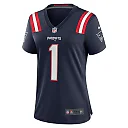 Zennovawear Women's New England Patriots DeVante Parker Navy Game Jersey