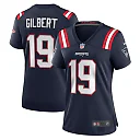 Zennovawear Women's New England Patriots Garrett Gilbert Navy Home Game Player Jersey