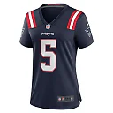 Zennovawear Women's New England Patriots Jabrill Peppers Navy Game Player Jersey