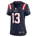 Zennovawear Women's New England Patriots Jack Jones Navy Game Player Jersey