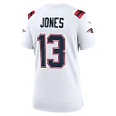 Zennovawear Women's New England Patriots Jack Jones White Game Player Jersey