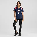 Zennovawear Women's New England Patriots Jacoby Brissett Navy Game Jersey