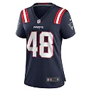 Zennovawear Women's New England Patriots Jahlani Tavai Navy Game Player Jersey