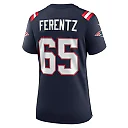 Zennovawear Women's New England Patriots James Ferentz Navy Game Jersey