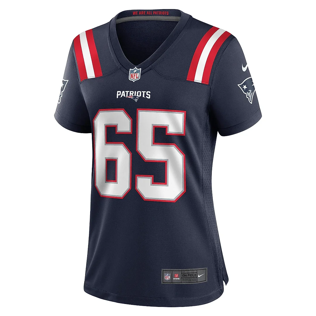 Zennovawear Women's New England Patriots James Ferentz Navy Game Jersey