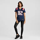 Zennovawear Women's New England Patriots JaQuae Jackson Navy Game Jersey