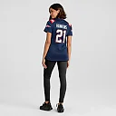 Zennovawear Women's New England Patriots Jaylinn Hawkins Navy Game Jersey