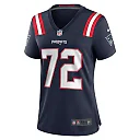 Zennovawear Women's New England Patriots Jeremiah Pharms Jr. Navy Game Player Jersey
