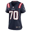 Zennovawear Women's New England Patriots Jeremiah Pharms Jr. Navy Team Game Jersey