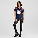 Zennovawear Women's New England Patriots Jeremiah Pharms Jr. Navy Game Jersey