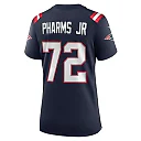 Zennovawear Women's New England Patriots Jeremiah Pharms Jr. Navy Game Player Jersey