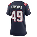Zennovawear Women's New England Patriots Joe Cardona Navy Game Jersey