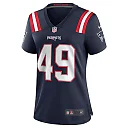 Zennovawear Women's New England Patriots Joe Cardona Navy Game Jersey