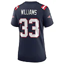 Zennovawear Women's New England Patriots Joejuan Williams Navy Game Jersey