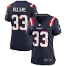 Zennovawear Women's New England Patriots Joejuan Williams Navy Game Jersey
