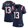 Zennovawear Women's New England Patriots Joey Slye Navy Game Jersey